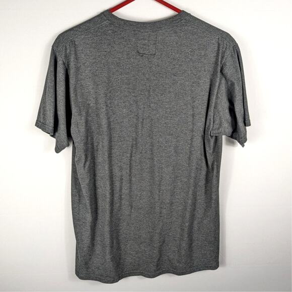 Home Alone Ugly Christmas Graphic Tee Port & Company M Gray Movie Shirt 50/50 - Picture 5 of 5